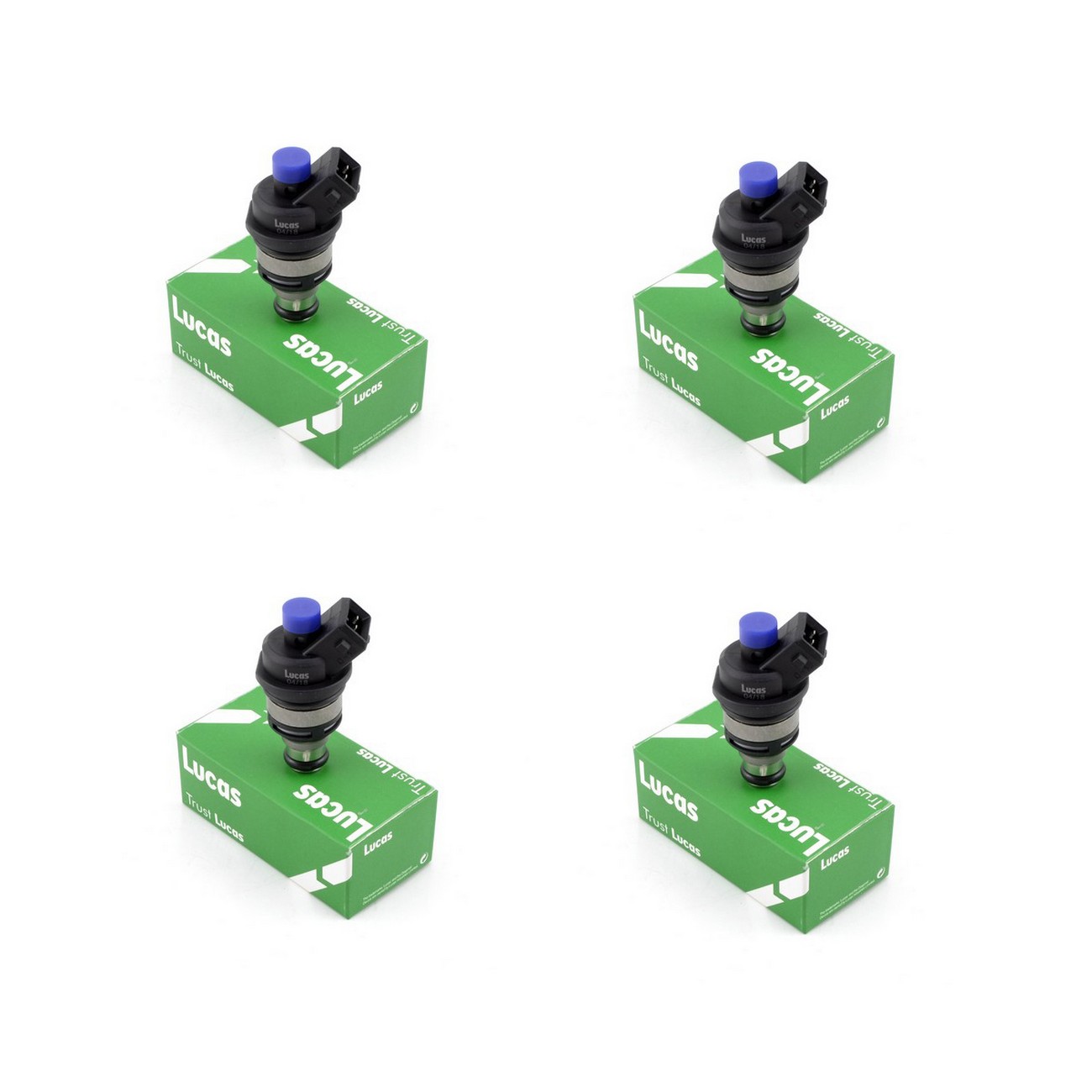 Inyector Peugeot 405 1.6 Aro Azul Por 4 Unidades